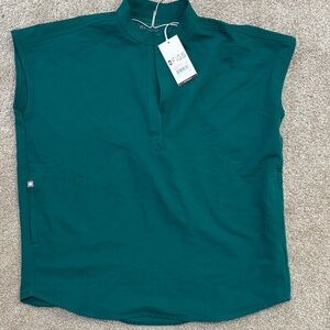 Figs Women's Top in Rich Teal